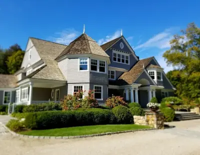 New Canaan Country Club Road — House Painting Services project by Pound Ridge Painting Co.