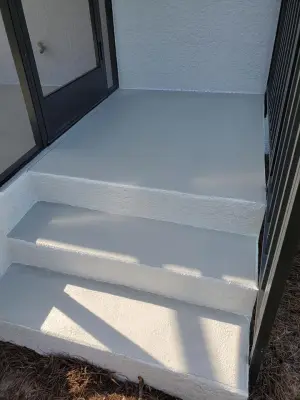 Outdoor Painting and Floor Coatings for Lanai and Porch — House Painting Services project by Flawless Finish Inc.