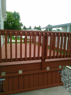 Outdoor Coating — House Painting Services project by Apex Custom Painting & Coating Llc