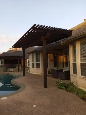 Outdoor pergola — House Painting Services project by Summit Home Solutions LLC