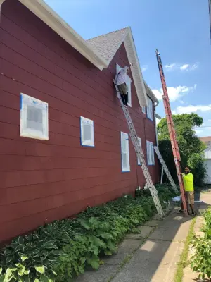 Bay Ridge Exterior Repainting — House Painting Services project by AJ Painting Contractors Inc