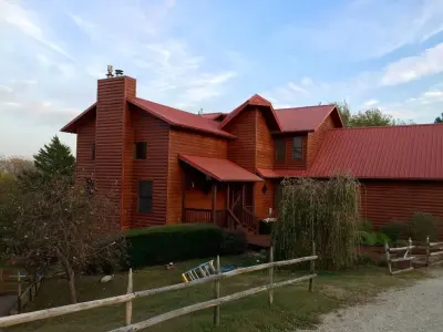Outdoor Staining — House Painting Services project by Irvine Painting LLC