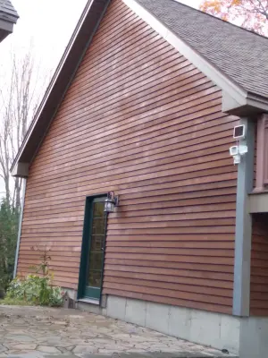 Outdoor Staining — House Painting Services project by Lapio's Painting And Remodeling