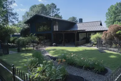 Outdoor Wooden House — House Painting Services project by Precise Painting