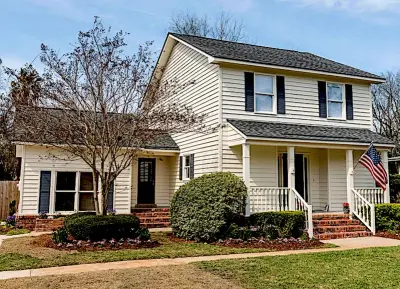 Historic Village Facade — House Painting Services project by Charleston Painting & Restoration