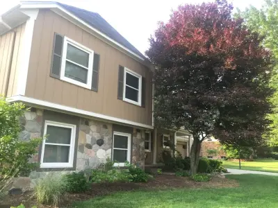 Independence Commons Exterior in Farmington Hills — House Painting Services project by Montgomery Finishes