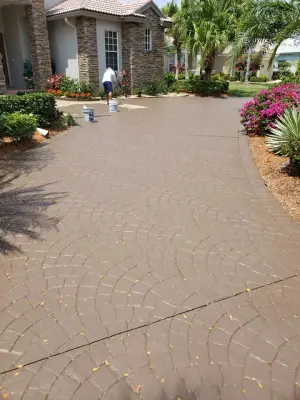 Imitation Driveway — House Painting Services project by Flawless Finish Inc.