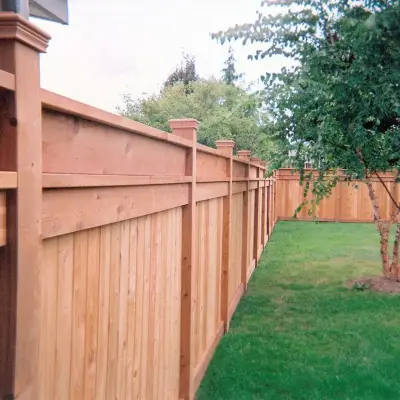 Fence Setup — House Painting Services project by DJ Painting, LLC