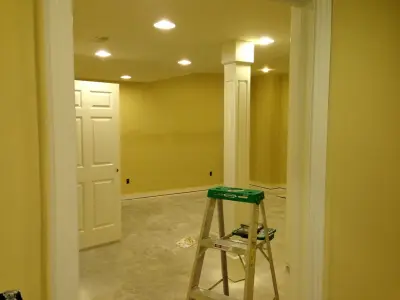 Basement Renovation — House Painting Services project by Montgomery Finishes