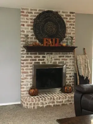 Fireplace renovation — House Painting Services project by Classic Wall Design