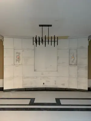 Forrest Hills Entrance — House Painting Services project by Paint Masters NY Inc