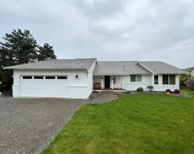 Clean White Exterior — House Painting Services project by Legacy Painting Co