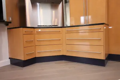 Transitioning from Light to Dark Cabinets — House Painting Services project by Parviz Painting MD LLC