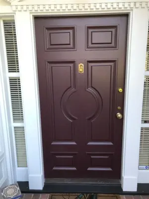 Piedmont Front Entrance — House Painting Services project by David Collins Painting
