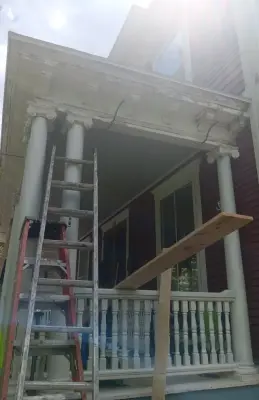 Complete Exterior Repainting – Siding, Doors, and Trim — House Painting Services project by Falcon Master Painting LLC
