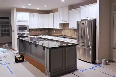 Fulton Medical District — House Painting Services project by Cabinet Painting & Refacing By Kitchen Update