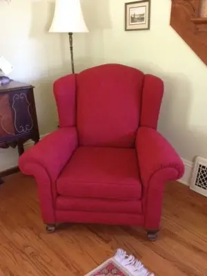Upholstery Renewal - Fabric Choice — House Painting Services project by Alison Alfredson Color & Design