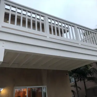 Ceiling Deck and Porch Painting — House Painting Services project by Gama Quality Painting Inc.