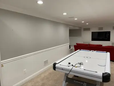 Game Room Renovation — House Painting Services project by Petitti Painting