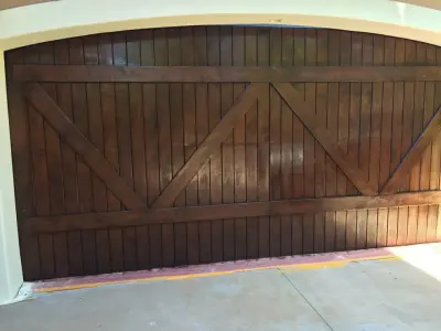 Garage Entrance — House Painting Services project by One Way Painting Inc