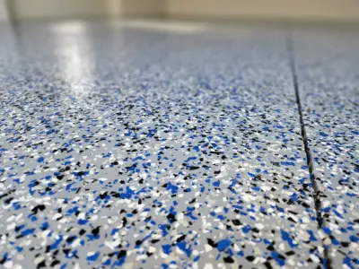 Garage Flooring Coating — House Painting Services project by N&N PAINTING Of SWFL