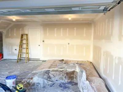 Glen Burnie Garage Completion — House Painting Services project by Sandco Construction & Landscaping