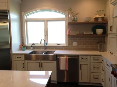 Ashen Kitchen — House Painting Services project by PMV Painting