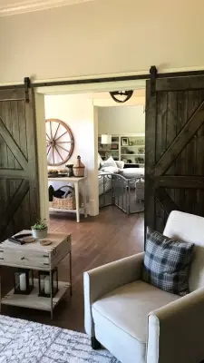 Staining Barn Doors at Green Hills — House Painting Services project by Quality Painting Solutions