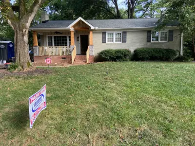 Gutter Setup — House Painting Services project by Color World Painting Charlotte