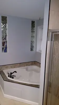 Restroom — House Painting Services project by Harrell Drywall Inc