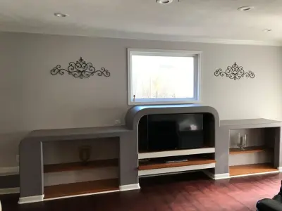Lounge Area — House Painting Services project by Harrell Drywall Inc