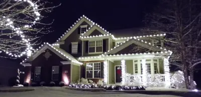 Festive Illumination — House Painting Services project by Color World Painting Charlotte