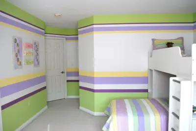 Lateral Stripes — House Painting Services project by Natalie Cannon Painting