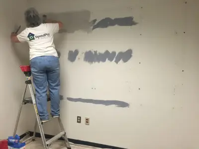 Senior Housing Drywall Repair and Painting Services — House Painting Services project by Speed Pro Painting