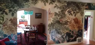 Install: Anthropologie Wall Art — House Painting Services project by Abode Couture LLC