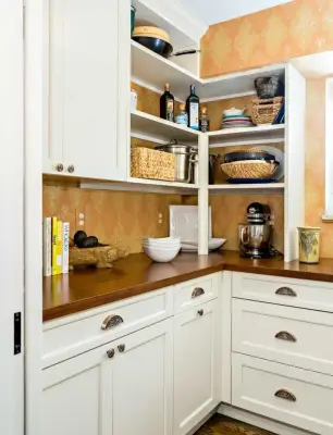 Dressed Up Pantry Installation — House Painting Services project by Abode Couture LLC
