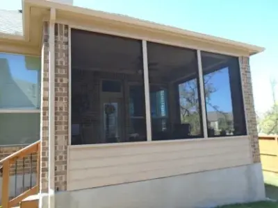 Enclosed Patio Interior and Exterior — House Painting Services project by The Perfectionist Painting Co.