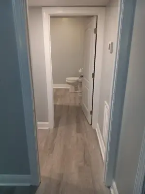Hallway Interior Painting — House Painting Services project by Credit Express