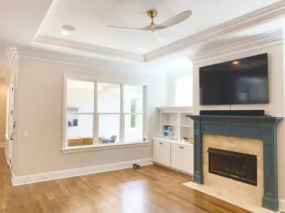 Interior Paint Transformation — House Painting Services project by Precision Painting