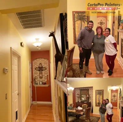 Interior Coating — House Painting Services project by CertaPro Painters Of Northwest Florida