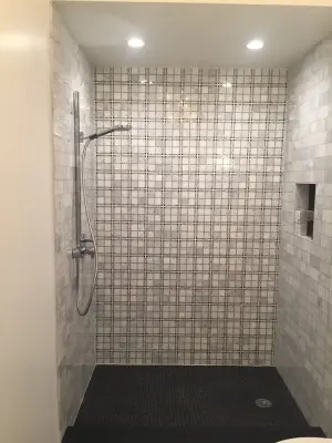Restroom Interior Painting — House Painting Services project by Innovation Painting & Drywall Repair