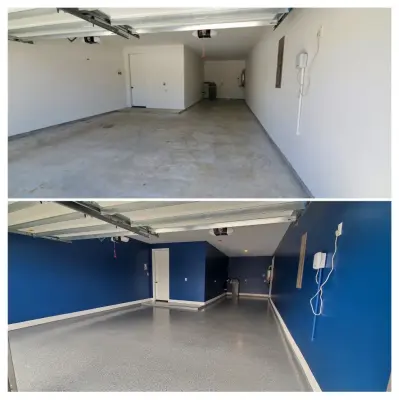Garage Mural Project — House Painting Services project by Prime Pro's Of South Florida