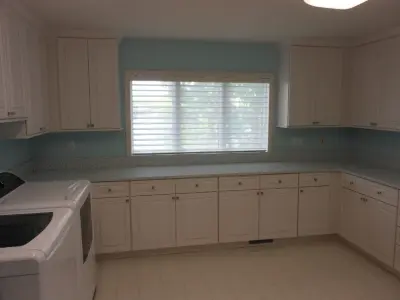Laundry Space Painting — House Painting Services project by D. Howard Painting