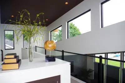 California Modern on an Indiana Lake — Design-Build Services project by Homes By JICI