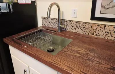 Timber Countertops — Design-Build Services project by Willet Construction Inc.