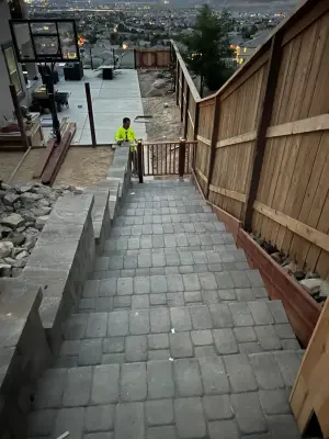 Enhancing Our Outdoor Area: A Front Yard Revamp and Personalized Hillside Design — Landscape Construction project by Jefe's Landscaping