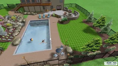 3D Designs — Transformation Showcase by Blue Fox Landscape Design Inc