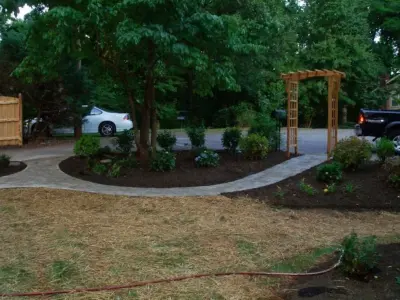 Exterior Garden Design — Landscape Construction project by Sequoyah Landscaping