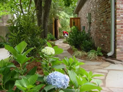Loose Stone Pathways by Kingdom Landscape
