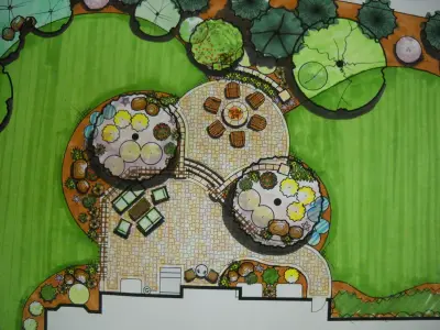 Improvements Across Various Levels — Landscape Construction project by Seasons West INC